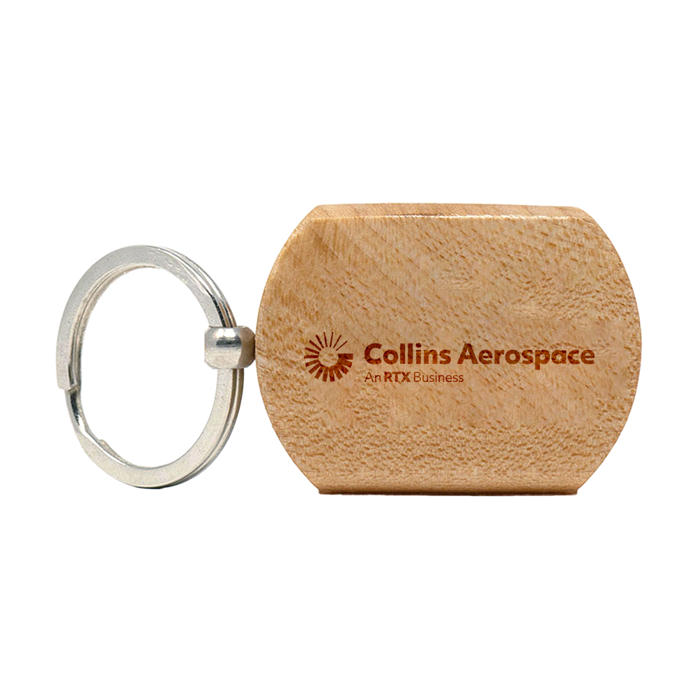 Plank Keychain - Wooden