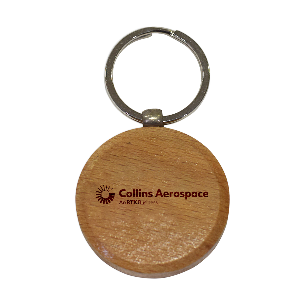 Solitude Keychain - Wooden