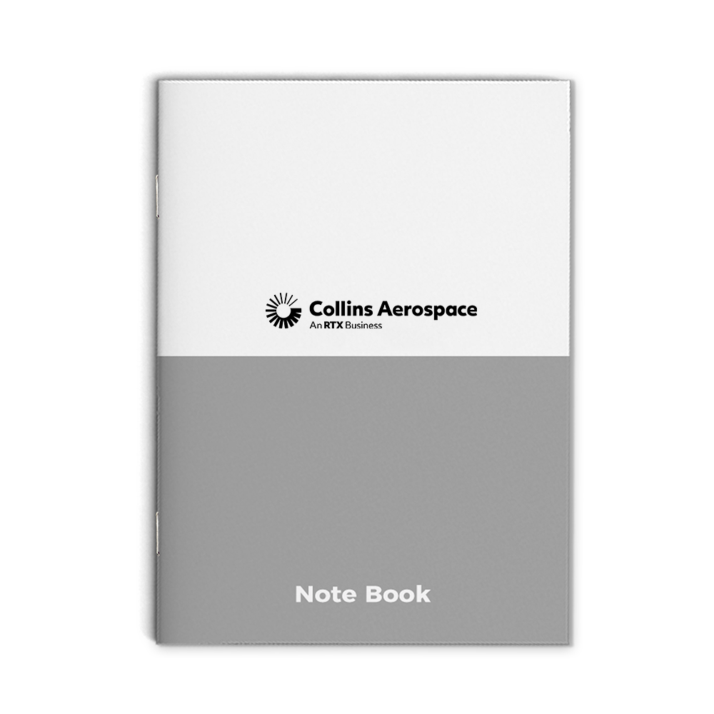 A5 Soft Cover 80 pages Blank Laminated Notebook